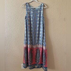 Sundance Paisley Boho Dress Size 10